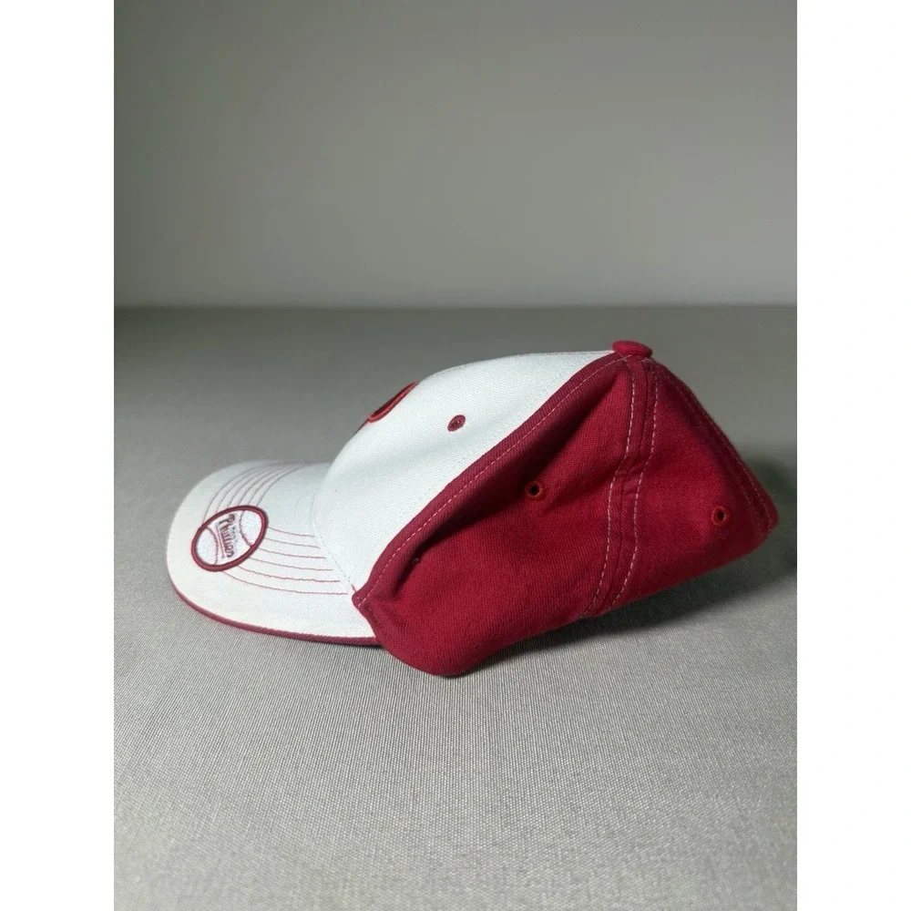 VINTAGE Philadelphia‎ Phillies Hat Youth Twins Enterprise Red White MLB Baseball